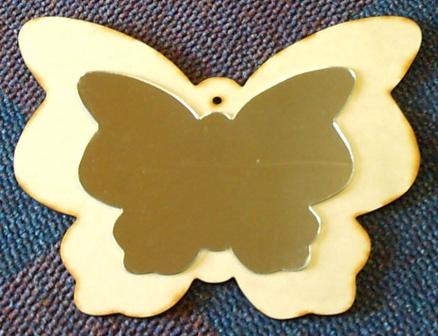 Butterfly 6 mm & Mirror Finish Butterfly (370 x 291 mm) (MR08)