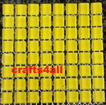 YELLOW (MINI) - 10 or 11 mm x 4 mm ( Sheet Sizes the Same )