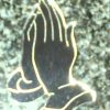 Mirror Praying Hands - Height 55 mm (MF12)