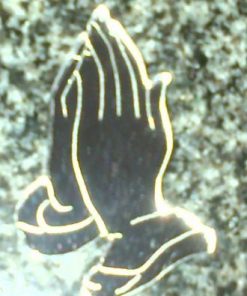 Mirror Praying Hands - Height 55 mm (MF12)