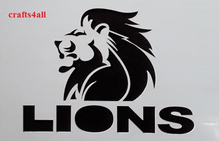 Lions - Rugby ( Sfan 13 )  Size:- 150 x 115 mm