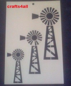 Windmills - 3  ( Sout 01 )  Size:- 210 x 290 mm