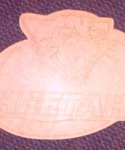 Rugby Cheetahs Wood 285 x 202 x 3 mm (SP005)