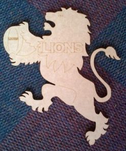 Wood Rugby Lions 336 x 298 x 6 mm (SP002)