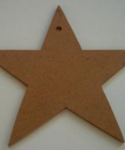 Wood Star 130 x 123 mm (MI26)