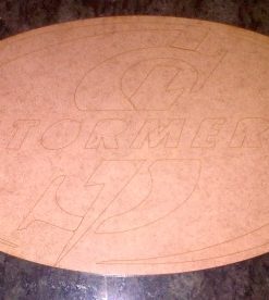 Wood Rugby Stormers 314 x 186 x 6 mm (SP004)