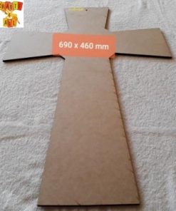 Wood Cross XL Flair 6mm 580x360mm (CR 45)