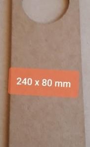 Wood Door Hanger 240x80mm (MI 82)